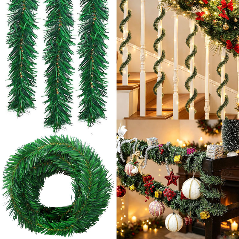 Green Pine Christmas Garland D - Tinsel Garland Decoration recension och pris