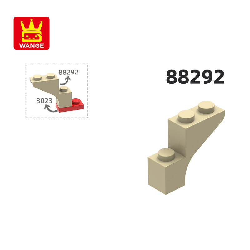 WANGE 88292 100g/94PCS 1x3x2 A - Lego Set City recension och pris