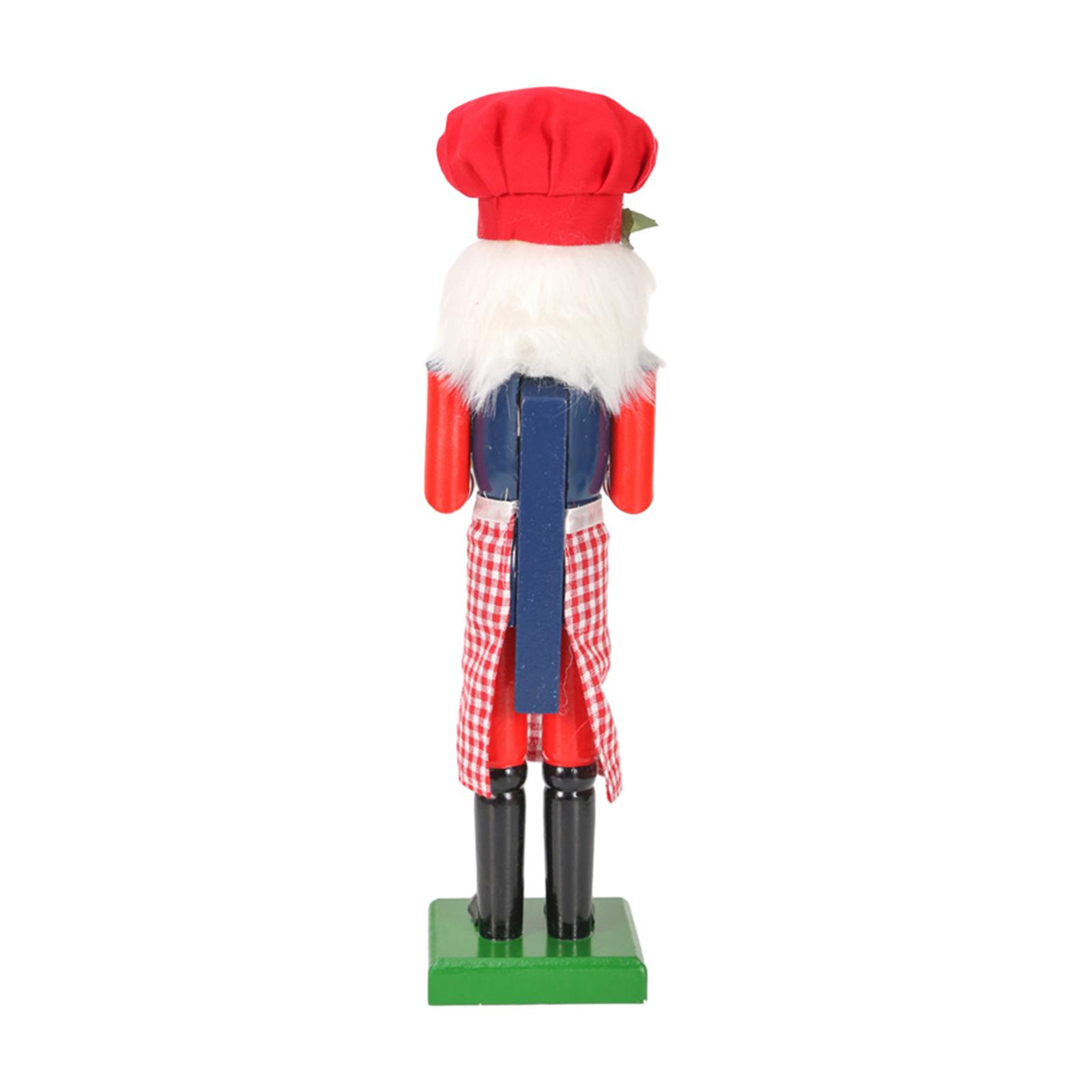 36cm Wooden Nutcracker Ornamen - Nutcracker Figurine recension och pris