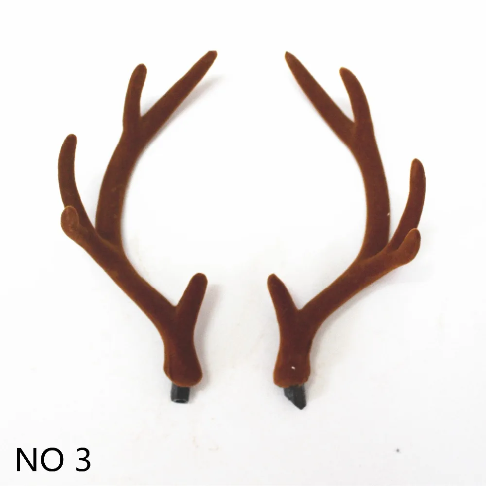 Handmade brown Simulation Deer - Reindeer Antlers Headband recension och pris