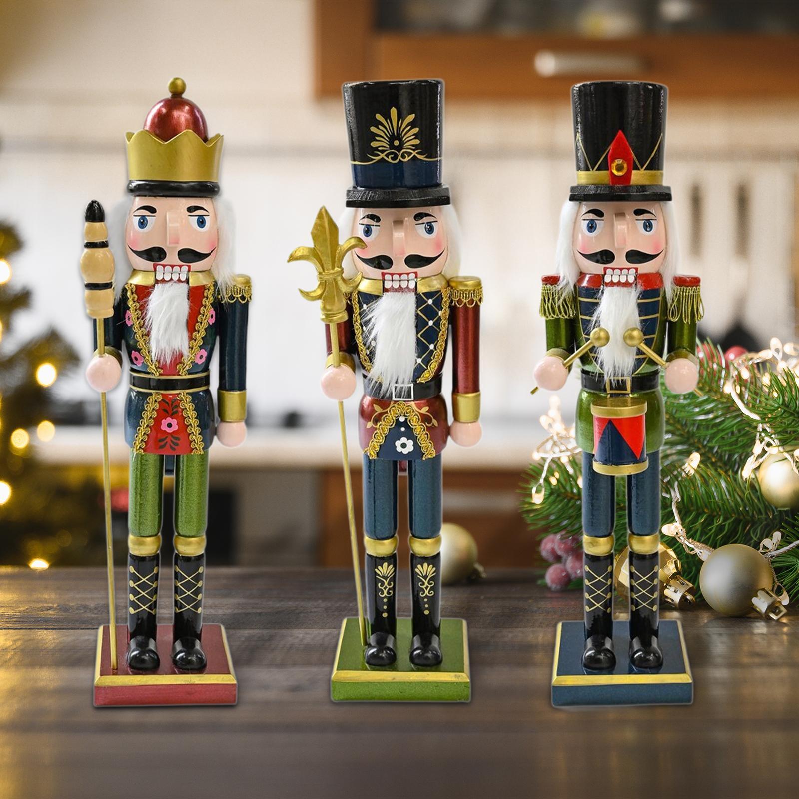 Decorative Wood Nutcracker Fig - Nutcracker Figurine recension och pris