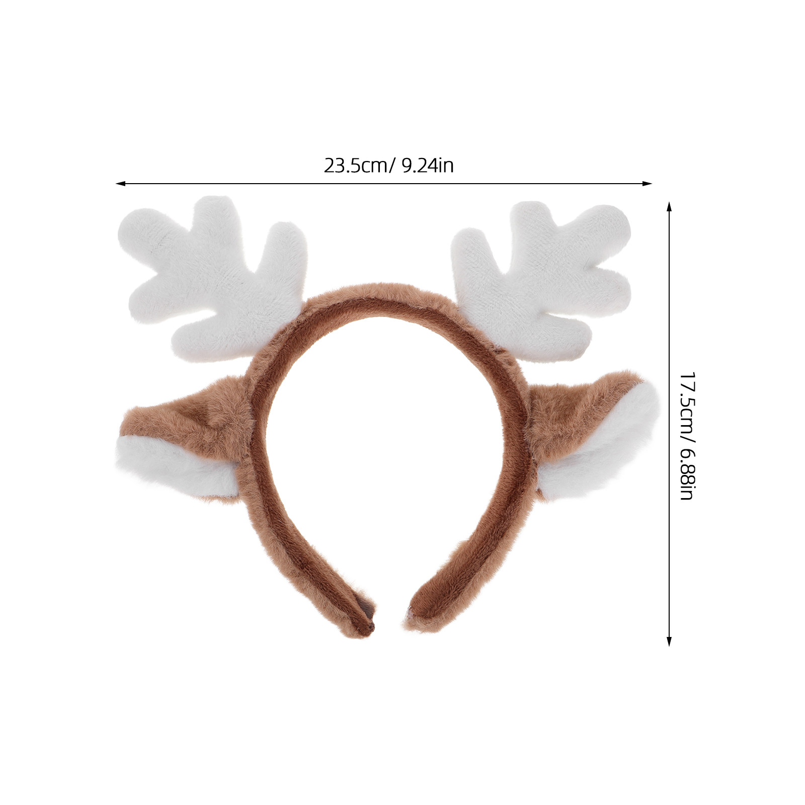 Antler Headband Deer Ears Chri - Reindeer Antlers Headband recension och pris