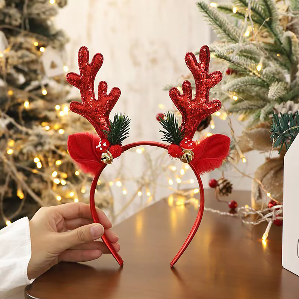 Christmas Reindeer Antler Head - Reindeer Antlers Headband recension och pris
